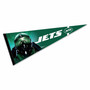 New York Jets Realistic Mascot Pennant Banner Flag