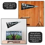 Las Vegas Raiders Realistic Mascot Pennant Banner Flag