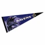 Baltimore Ravens Realistic Mascot Pennant Banner Flag