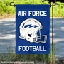 Air Force Falcons Helmet Garden Flag and Yard Banner