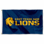 Texas A&M Commerce Lions Logo 3x5 Flag