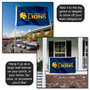Texas A&M Commerce Lions Logo 3x5 Flag