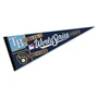 Milwaukee Brewers vs. Tampa Bay Rays Dueling Full Size Pennant Flag