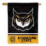 Kennesaw State Owls Wordmark Logo House Banner Flag