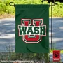 Washington University in St. Louis Bears Dual Logo Garden Flag