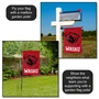 Washington University in St. Louis Bears Dual Logo Garden Flag
