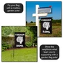 Fordham Rams Logo Garden Flag and Yard Banner