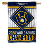 Milwaukee Brewers 2026 World Champions Series House Flag