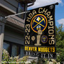 Denver Nuggets 2023 NBA Champions House Flag