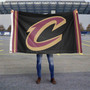 Cleveland Cavaliers Black 3x5 Banner Flag