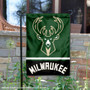 Milwaukee Bucks Garden Flag