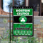 Boston Celtics 17 Time NBA Champions Garden Flag