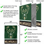 NBA Milwaukee Bucks Two Sided House Banner