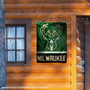 NBA Milwaukee Bucks Two Sided House Banner