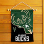 Milwaukee Bucks Double Sided Garden Flag