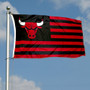 Chicago Bulls Americana Stripes Nation Flag