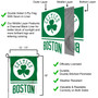 Boston Celtics Garden Flag