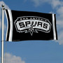 San Antonio Spurs Black Team Flag