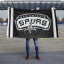 San Antonio Spurs Black Team Flag