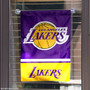 LA Lakers Double Sided Garden Flag