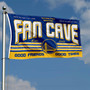 Golden State Warriors Fan Cave Flag Large Banner