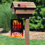 Utah Jazz City Edition Double Sided Garden Flag