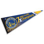 Golden State Warriors 7 Time NBA Champions Pennant