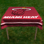 Miami Heat  Tablecloth 48 Inch Table Cover