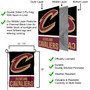 Cleveland Cavaliers Black Double Sided Garden Flag