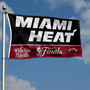 Miami Heat  2023 Finals Bound Banner Flag