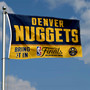 Denver Nuggets 2023 Finals Bound Banner Flag