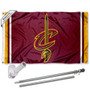 Cleveland Cavaliers Sword Flag Pole and Bracket Kit