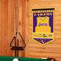 Los Angeles Lakers History Heritage Logo Banner