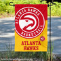 Atlanta Hawks Double Sided Garden Flag