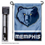 Memphis Grizzlies Garden Flag and Flag Pole Stand