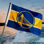 Golden State Warriors 2x3 Feet Flag