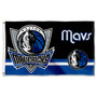 Dallas Mavericks Dual Logo 3x5 Banner Flag