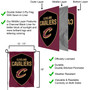 Cleveland Cavaliers Double Sided Shield Garden Flag