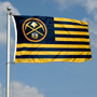 Denver Nuggets Stripes Nation Flag