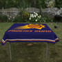 Phoenix Suns Tablecloth 48 Inch Table Cover