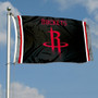 Houston Rockets Black Logo Flag