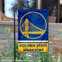 Golden State Warriors Double Sided Garden Flag