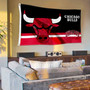 Chicago Bulls Dual Logo 3x5 Banner Flag