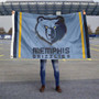 Memphis Grizzlies Wordmark 3x5 Banner Flag