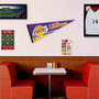 Los Angeles Lakers 17 Time Champions Pennant