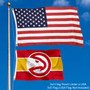 Atlanta Hawks 2x3 Feet Flag