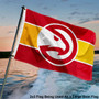 Atlanta Hawks 2x3 Feet Flag