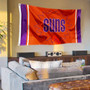 Phoenix Suns Hardwood Vintage Retro Throwback Logo 3x5 Flag