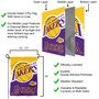 Los Angeles Lakers Double Sided Garden Flag