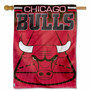 Chicago Bulls Court Logo House Flag